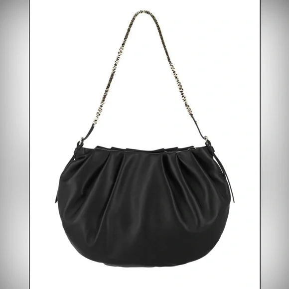 AUTHENTIC MOSCHINO SOFT MATERIAL MINI SHOULDER BAG - Picture 4 of 6